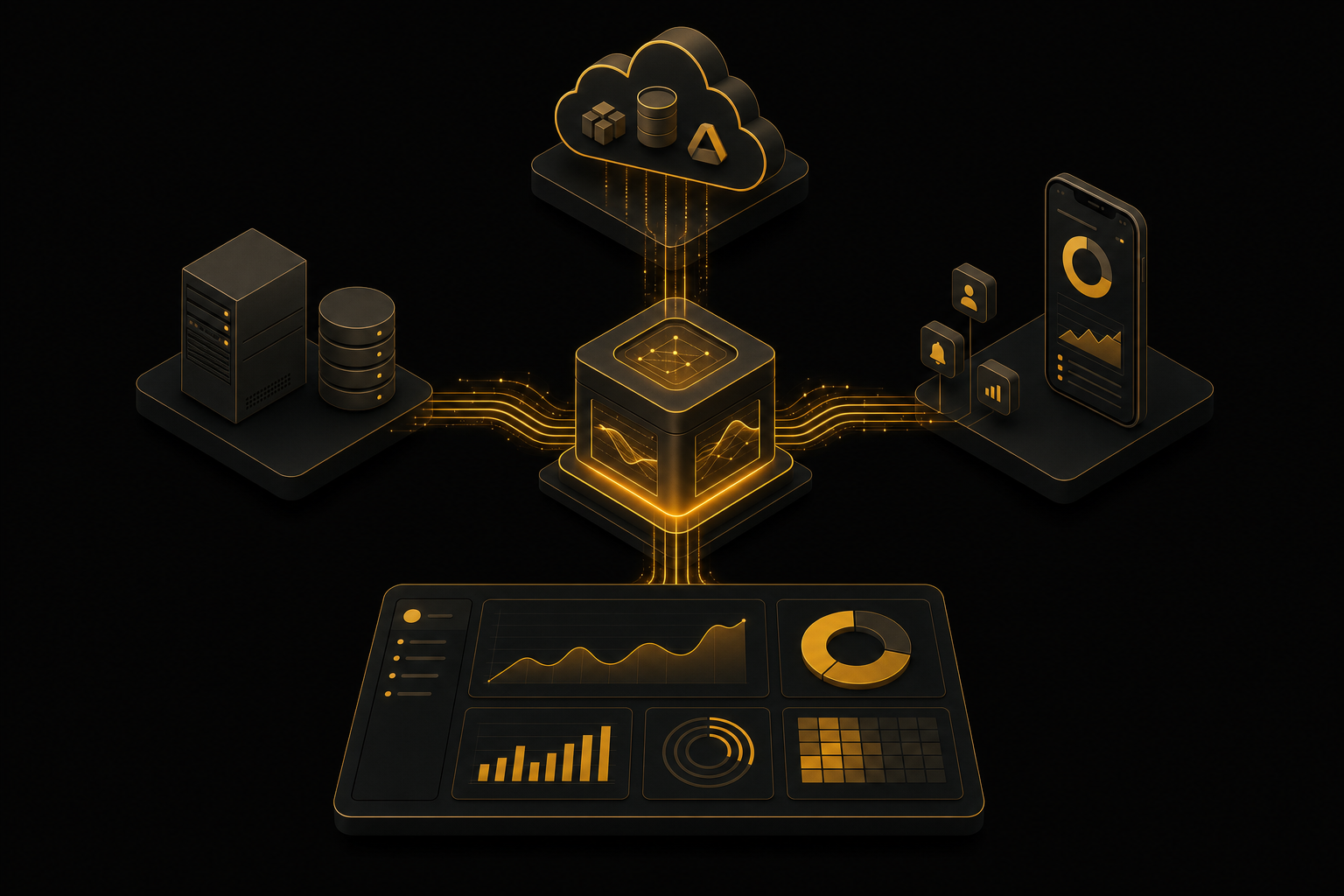 Integrations-Plattform Visualisierung
