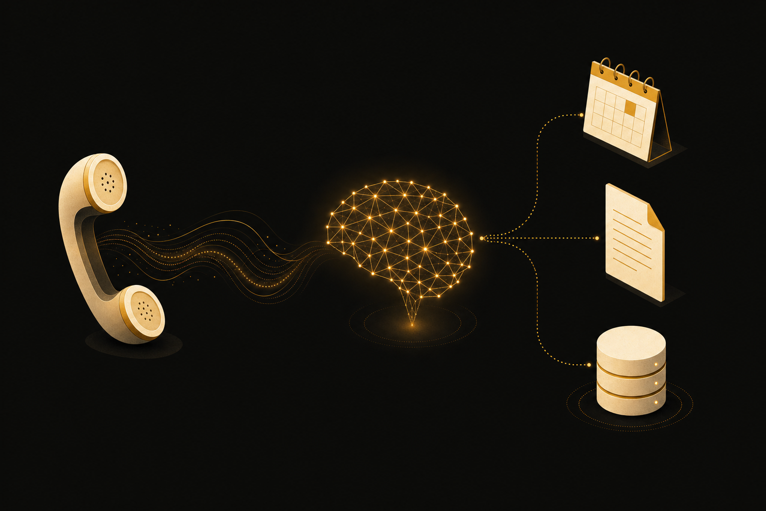 Voice-Agent Systemvisualisierung